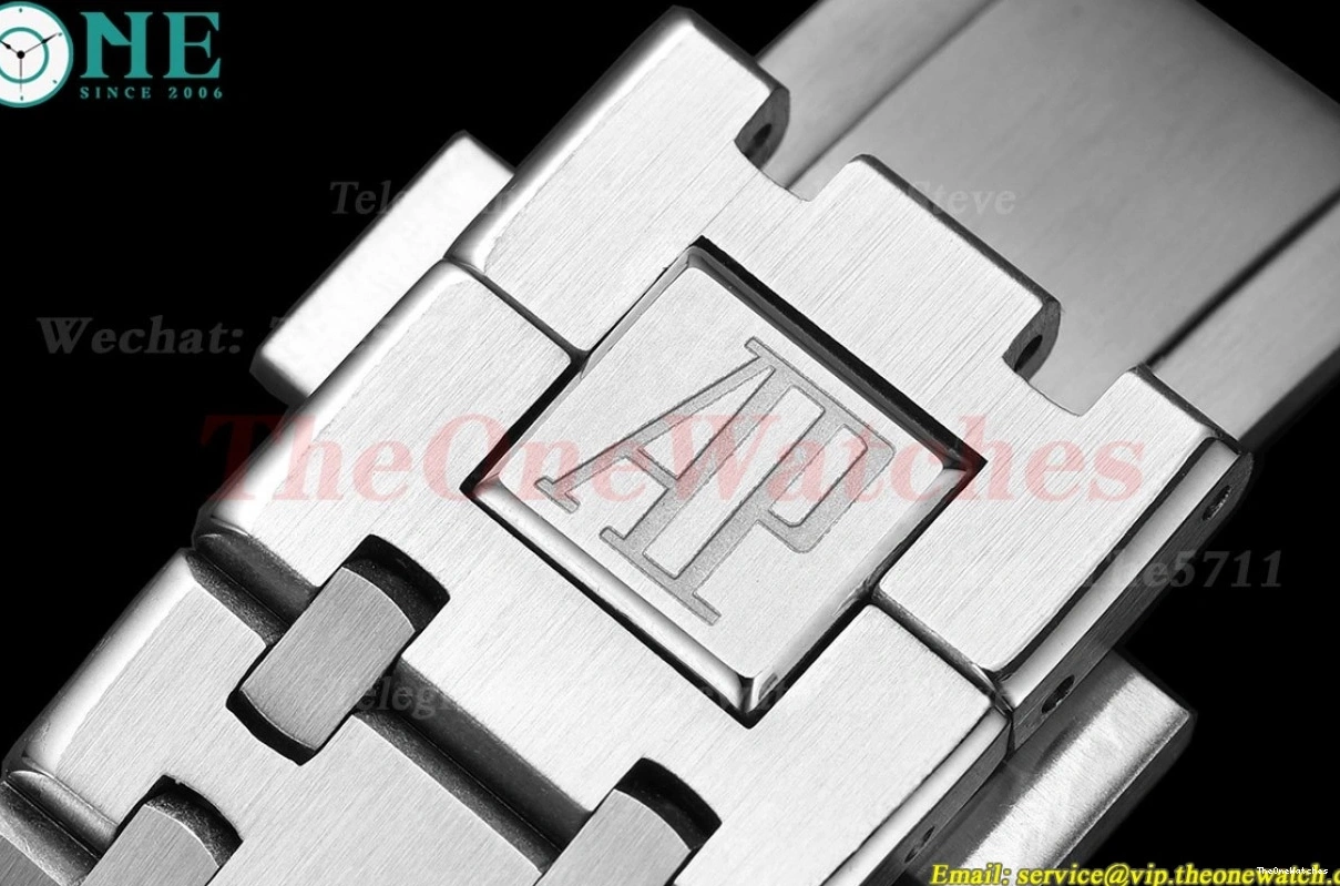 SS 41mm Dial GDF Royal Grey MY8215 15202 Oak SS 0121